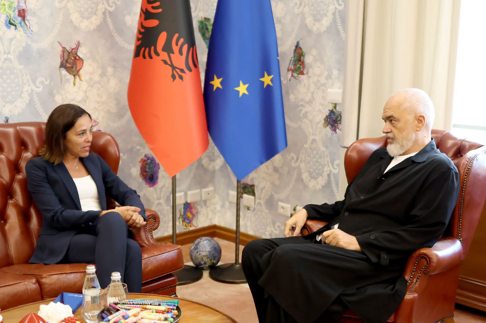 Kryeministri Rama pret ambasadoren e re të BE së në Shqipëri
