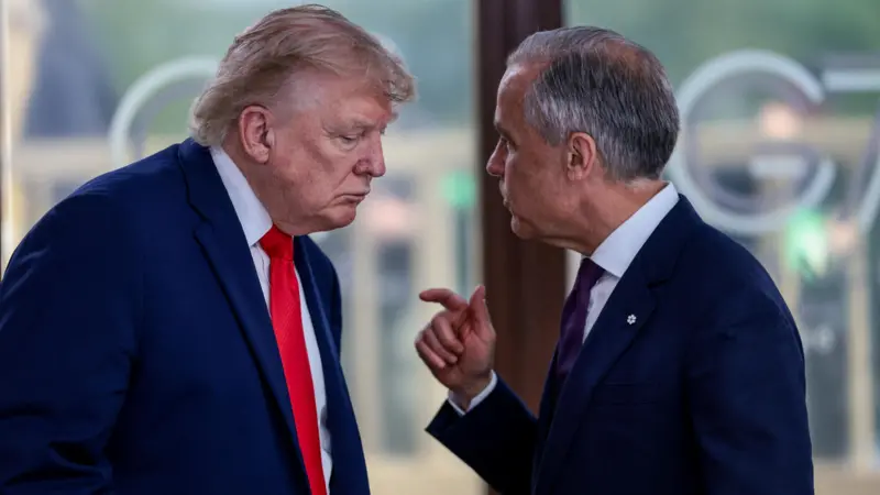 Trump kërcënon Evropën me tarifa  Presidenti amerikan i pakënaqur me afrimin e Kanadasë me BE