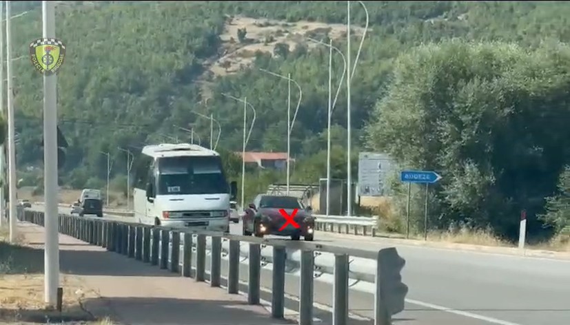 Policia Rrugore intensifikon kontrollet në qarkun e Korçës  877 masa administrative në një javë