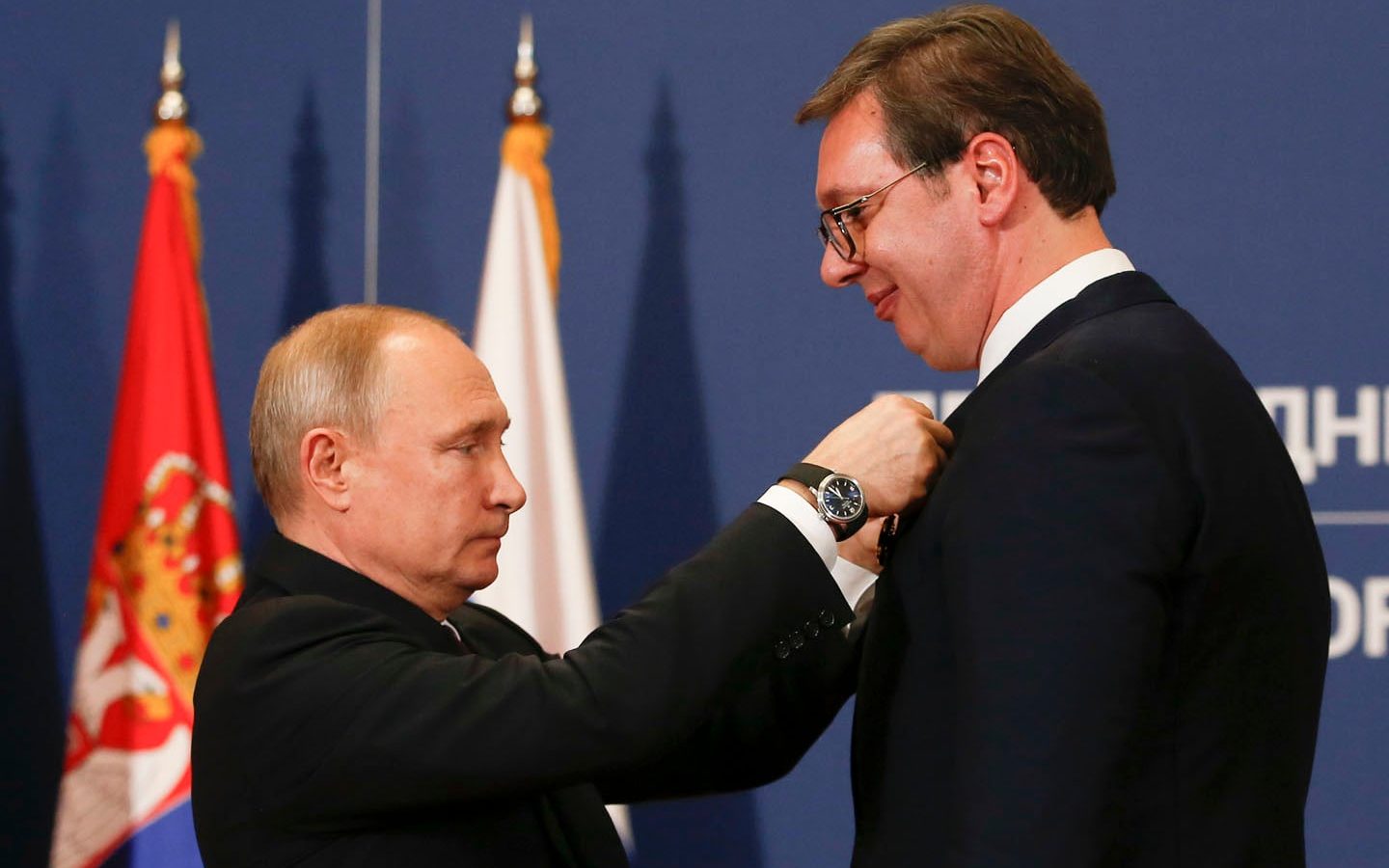 Rusi  Serbi vijojnë bashkëpunimin  Vuçiç merr garanci për furnizimin me gaz  e informon Putin për dorëheqjen