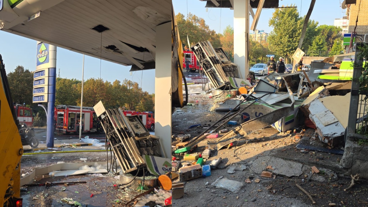 Si ndodhi shpërthimi në karburantin  Eida  në Tiranë  3 punonjës në spital  godina 1 katëshe e shembur