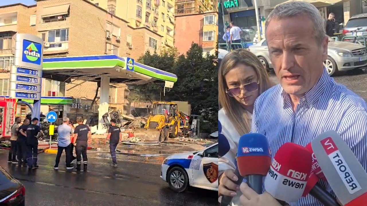 Shpërthimi në pikën e karburantit në Tiranë  drejtori i Zjarrfikëses tregon shkakun kryesor