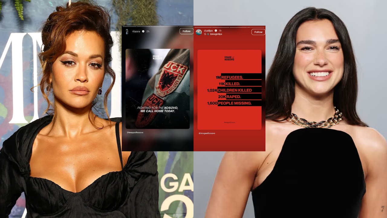  Liria ka emër   Rita Ora dhe Dua Lipa në mbështetje të ish krerëve të UÇK së