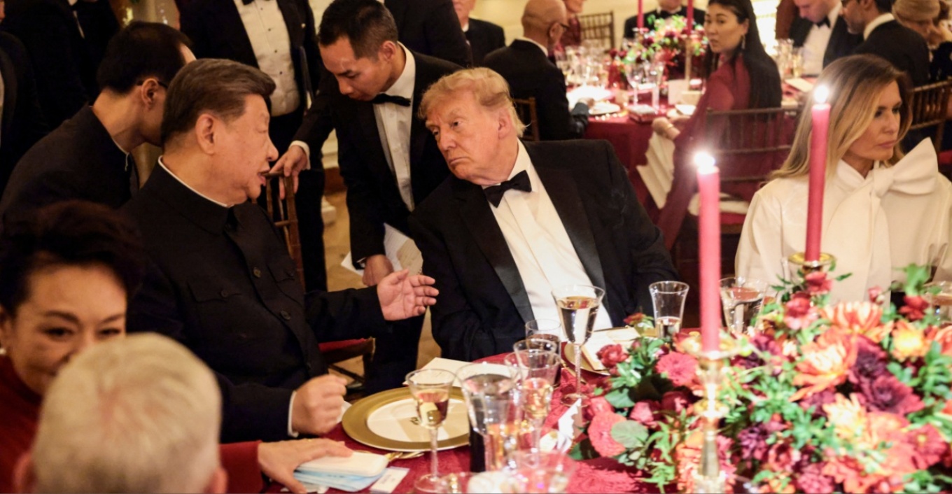  Nuk kemi qenë kurrë më mirë   Trump dhe Xi darkë në Shtëpinë e Bardhë  mesazhe për një epokë të re SHBA Kinë