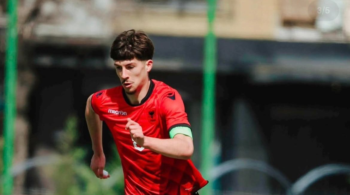 Shqipëria U 19  fitore dramatike kundër Lituanisë  Shkëlqen ylli kuqezi i Tottenham