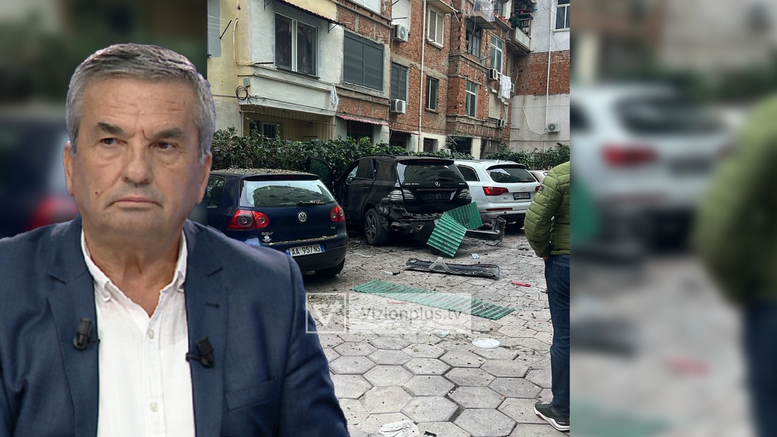 Detaje  Shpërthimi i makinës në  Myslym Shyr   tritoli në automjetin e avokatit Idajet Beqiri
