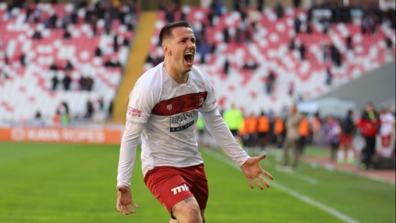Manaj  shpërthen  në Turqi  dopietë dhe asist në fitoren e Sivasspor
